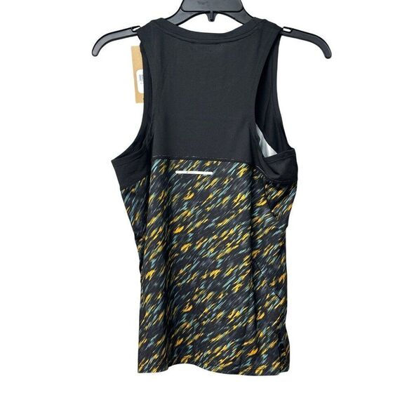 ASICS Women's PR Lyte Running Tank Night Shade/ Sage Print - Picture 7 of 10